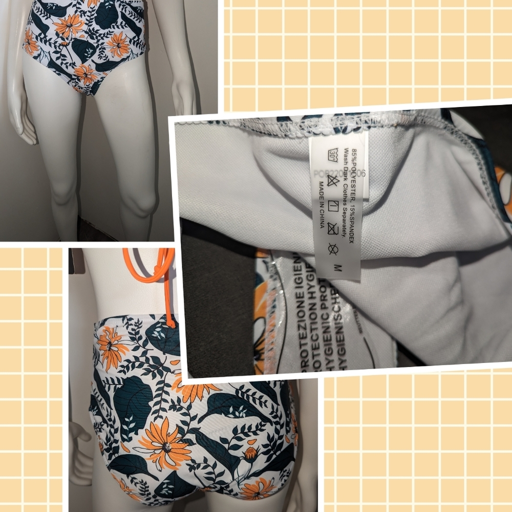 Woman's medium high waist bikini bottoms NWOT